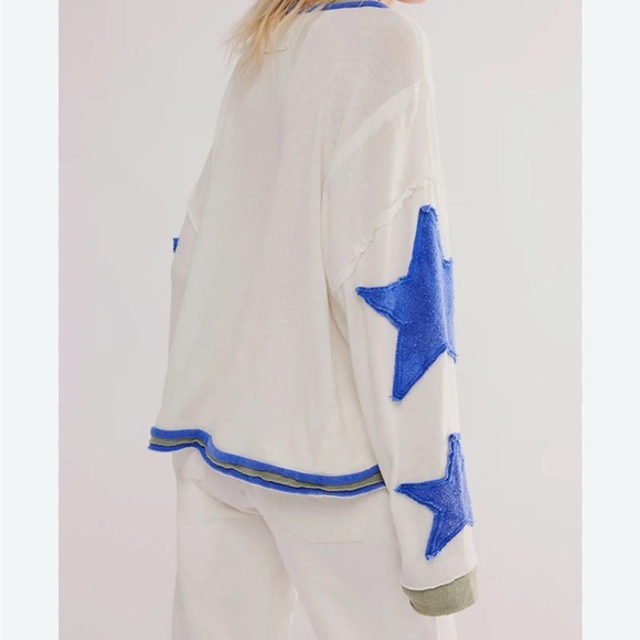 FREE PEOPLE We The Free You’re a Star Long Sleeve Tee - Picture 2 of 7